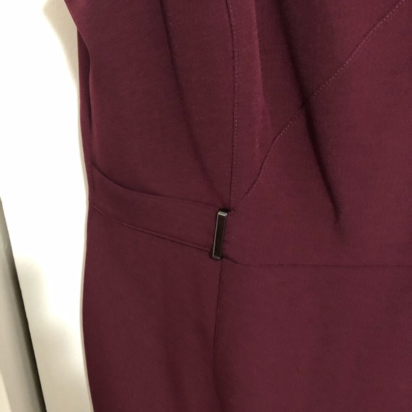 NWT Kasper Burgundy Dress - Picture 5 of 5